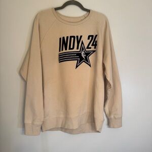 Sportiqe Indy 24 Beige Sweatshirt NBA Basketball size XL